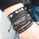 leathery bands 5pcs combo